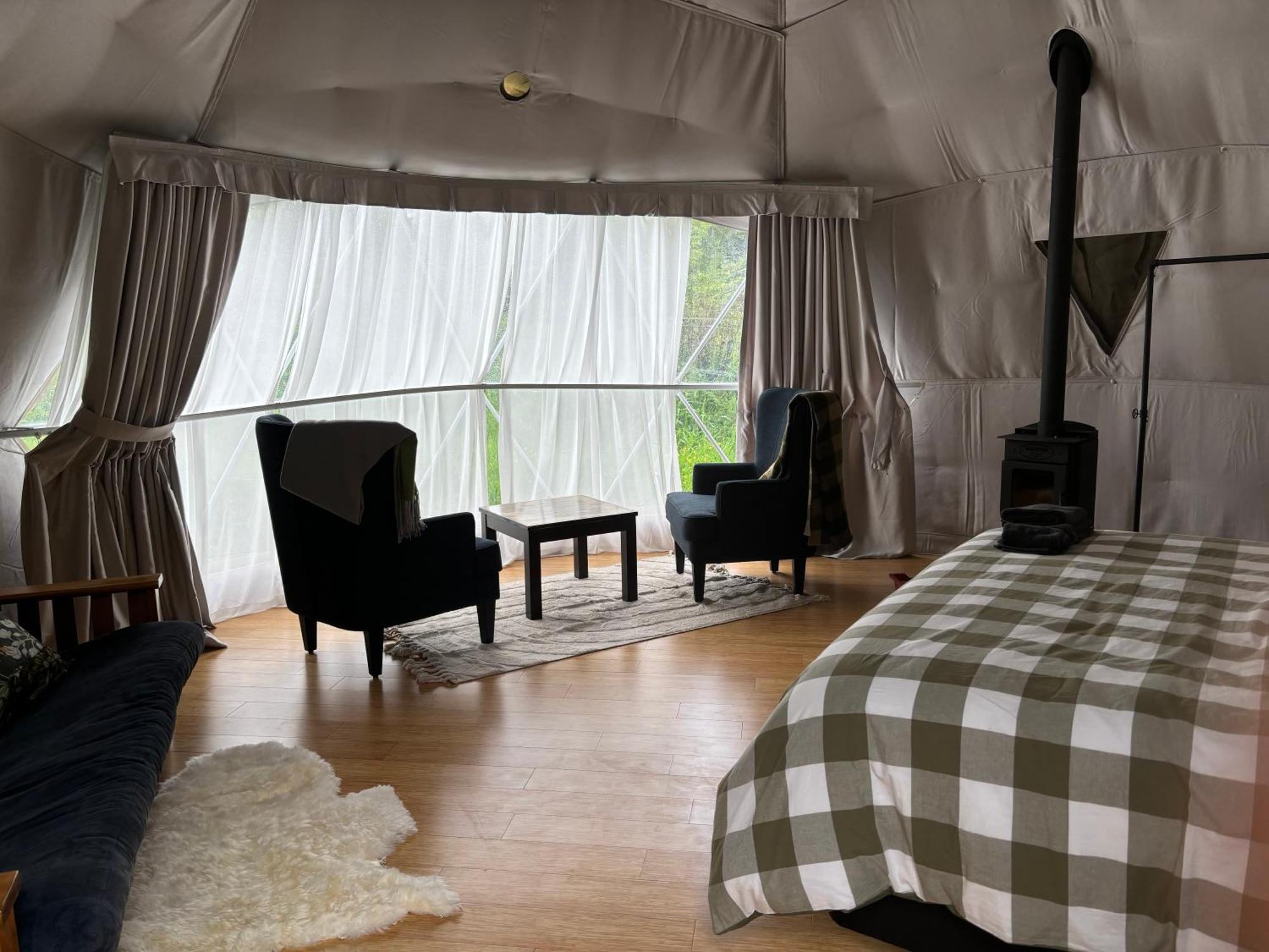 Takahuri Glamping Domes 왕거누이 외부 사진