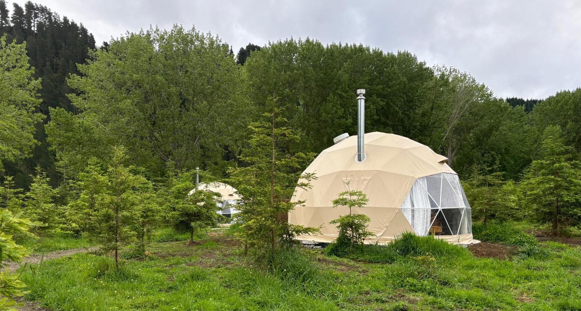 Takahuri Glamping Domes 왕거누이 외부 사진