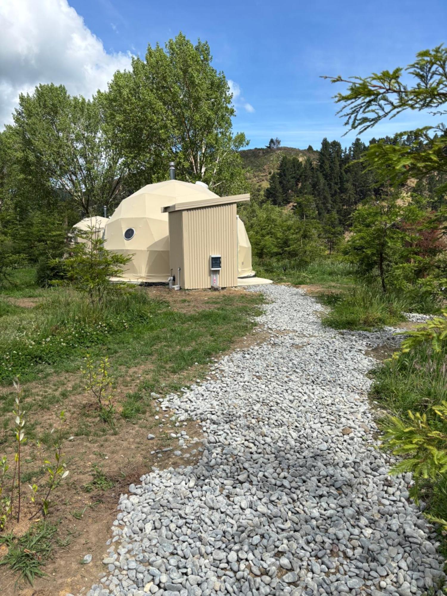 Takahuri Glamping Domes 왕거누이 외부 사진