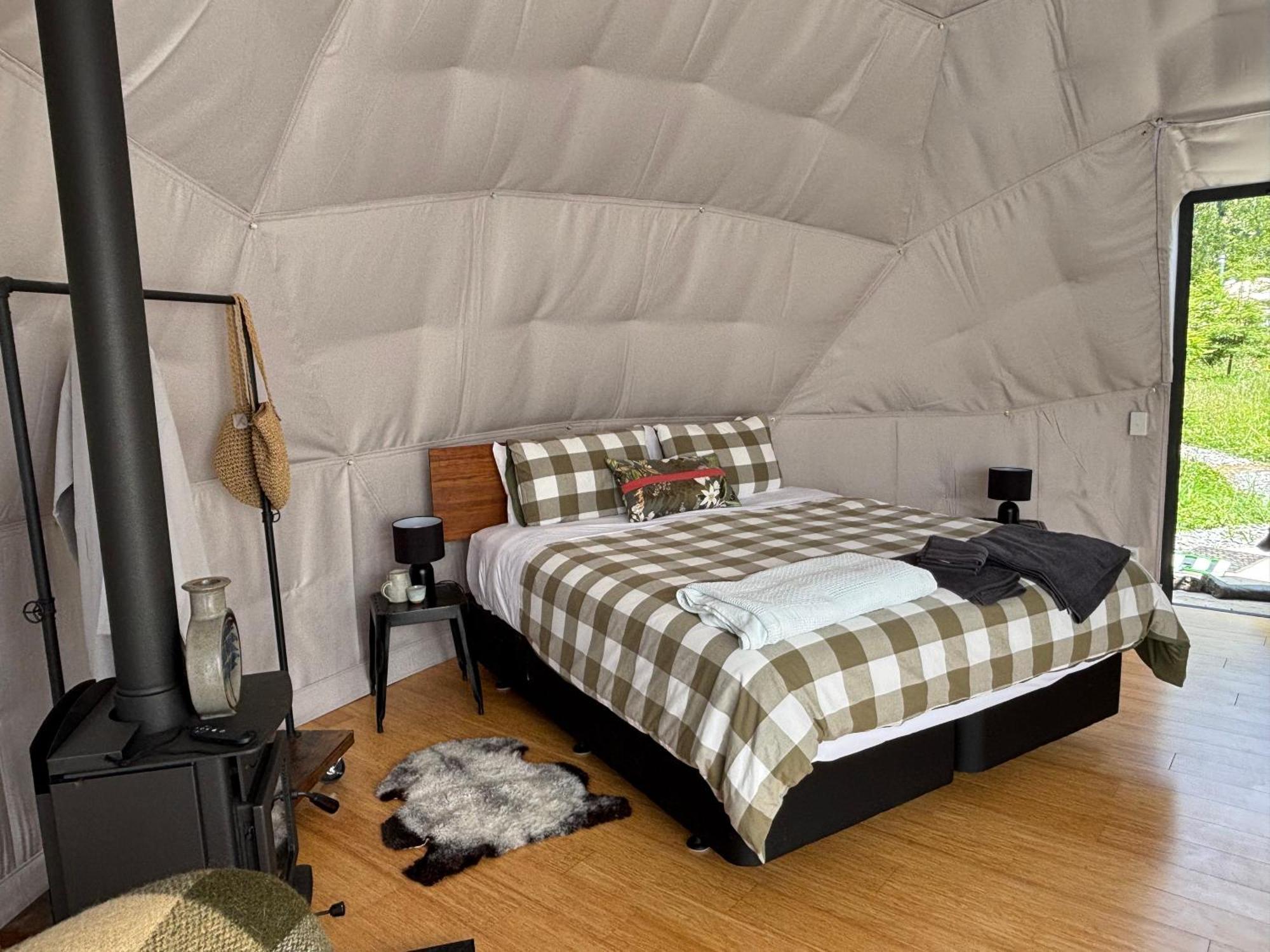 Takahuri Glamping Domes 왕거누이 외부 사진
